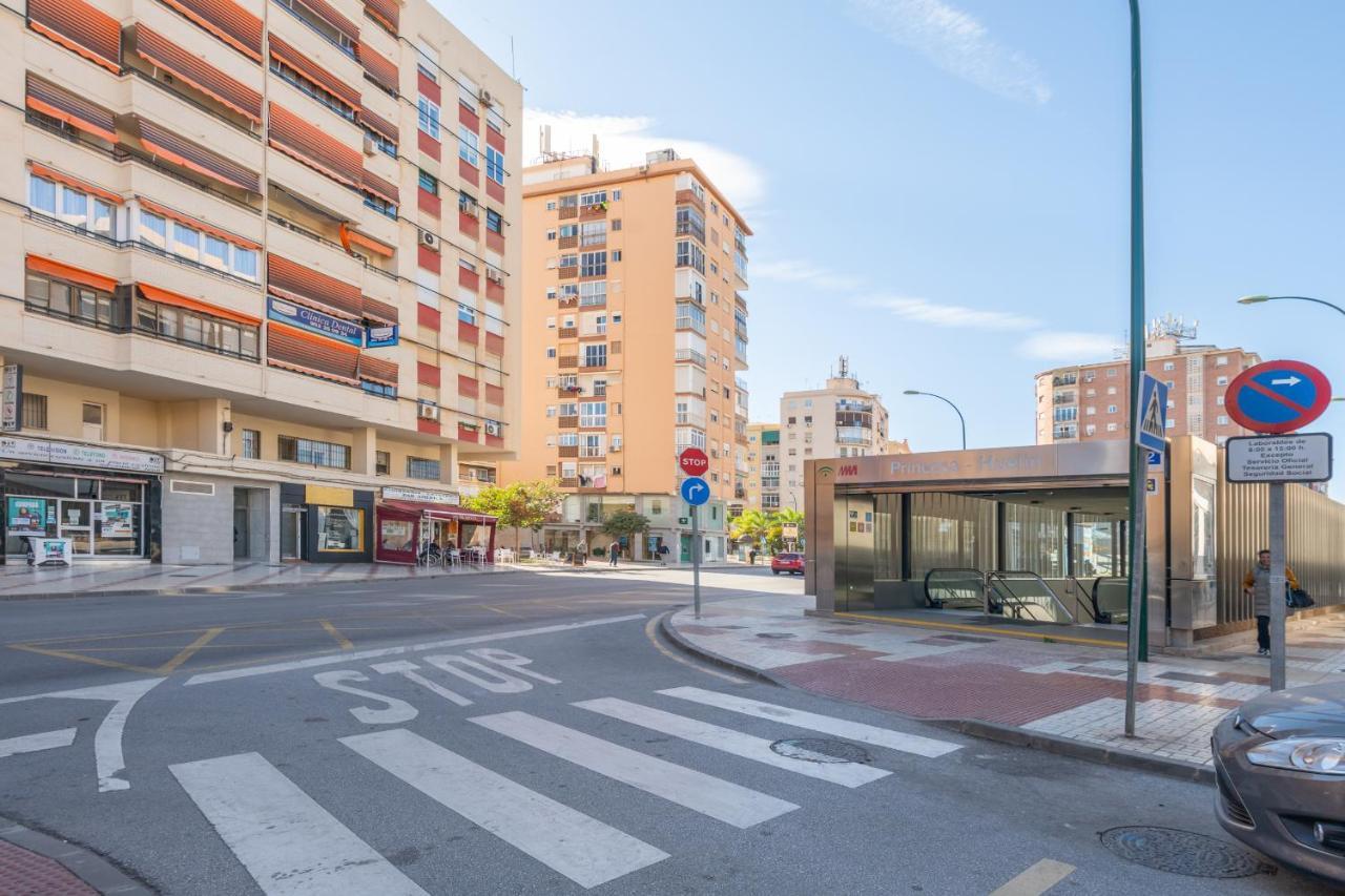 Princesas Flat, Luxury Apartament Near Beach&Metro Free Parking Malaga Ngoại thất bức ảnh